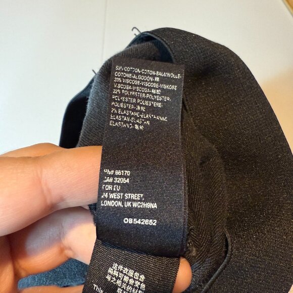 Free People Women 27 Penny Pull On Flare Jeans Denim Black Distressed Stretch - Picture 6 of 12